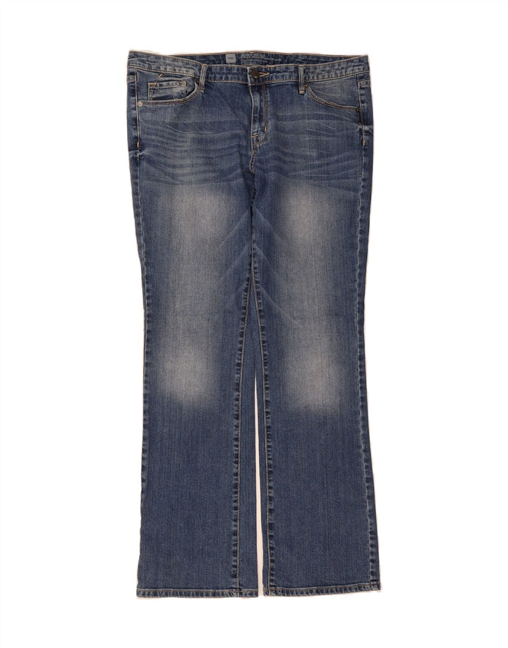 MOSSIMO Womens Bootcut Jeans US 14 XL W38 L33 Blue Cotton Vintage Mossimo and Second-Hand Mossimo from Messina Hembry 