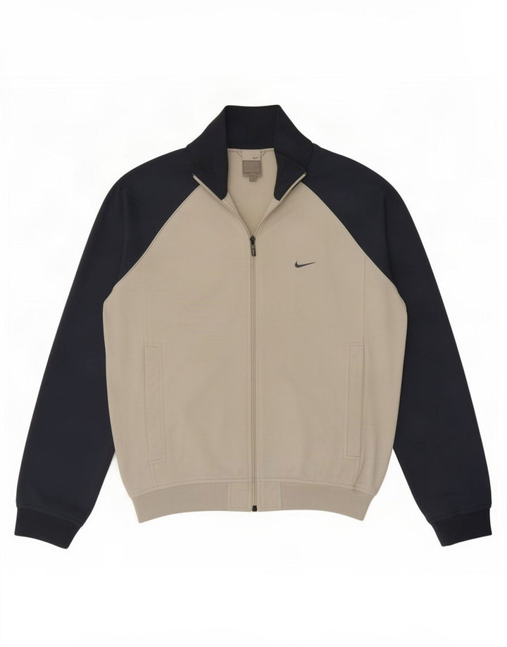 Nike træningsdragt til mænd, topjakke, lille grå farveblok polyester