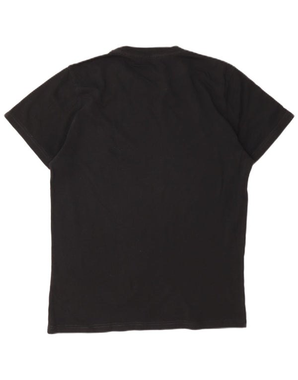 Diesel Herre Grafisk T-Shirt Top Lille Sort