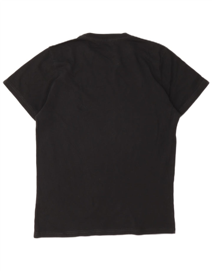 Diesel Herre Grafisk T-Shirt Top Lille Sort