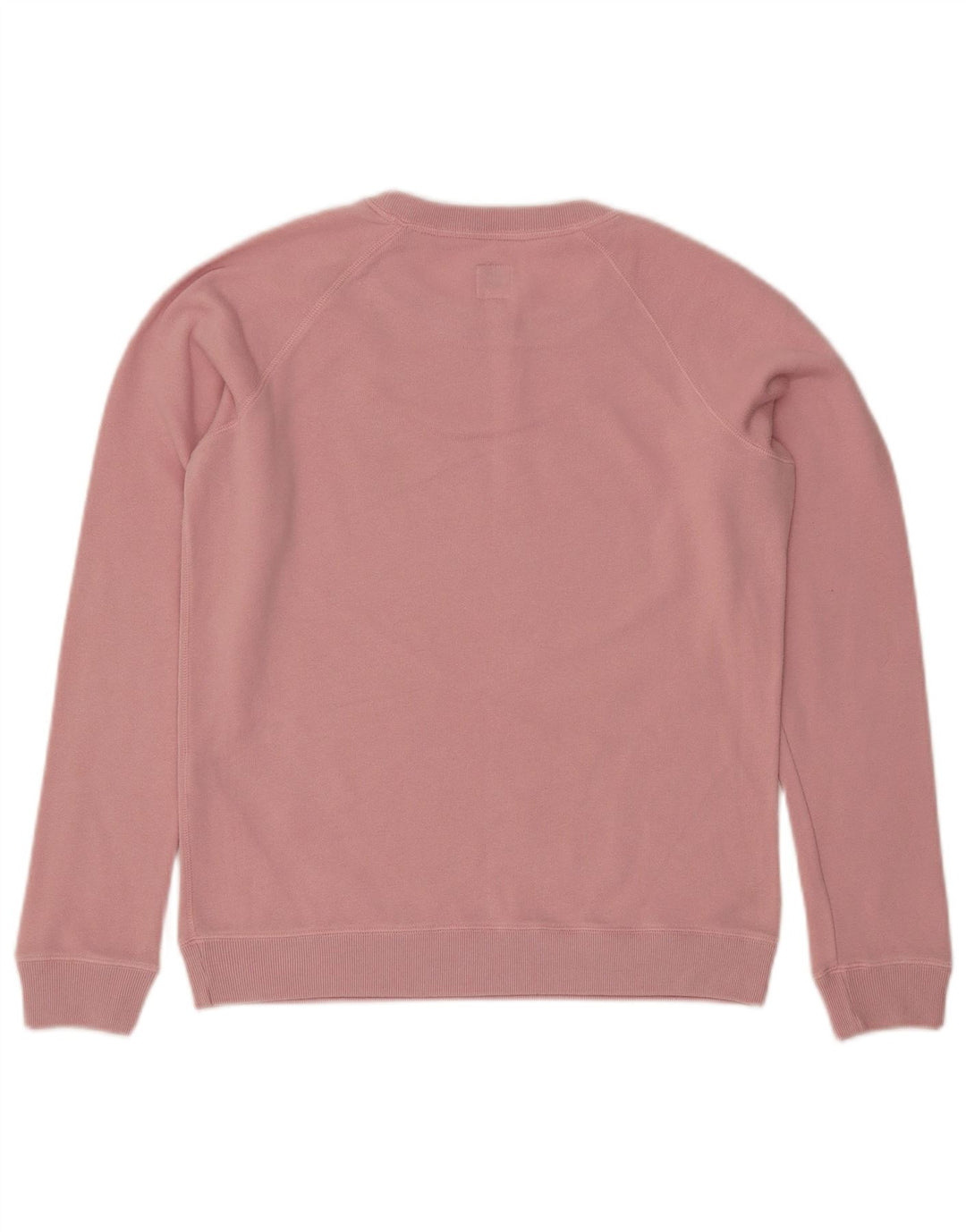 JACK WILLS Dame Oversized Sweatshirt Jumper UK 10 Small Pink Bomuld
