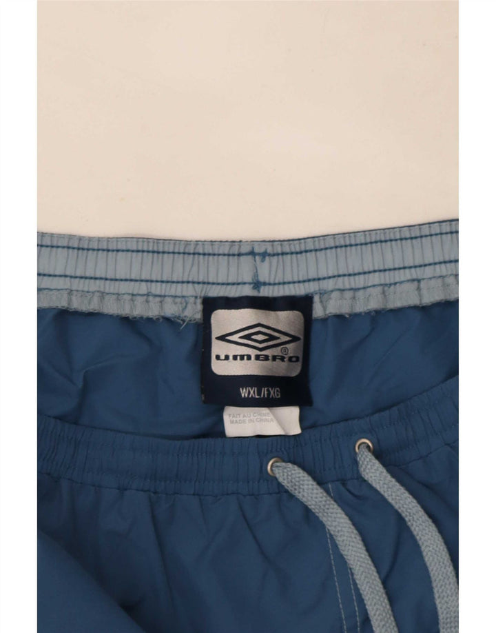 Umbro Svømmeshorts til kvinder UK 18 XL Blå Polyester