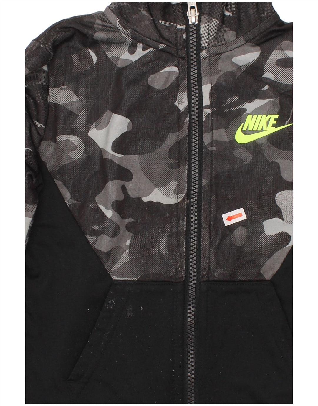 NIKE Træningsdragt topjakke til drenge 3-4 år Sort Camouflage Polyester