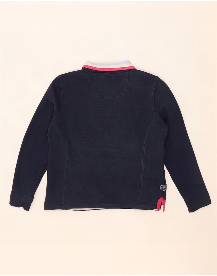 Besætningstøj Dame Sweatshirt med lynlås-hals DK 12 Medium Navy Blue