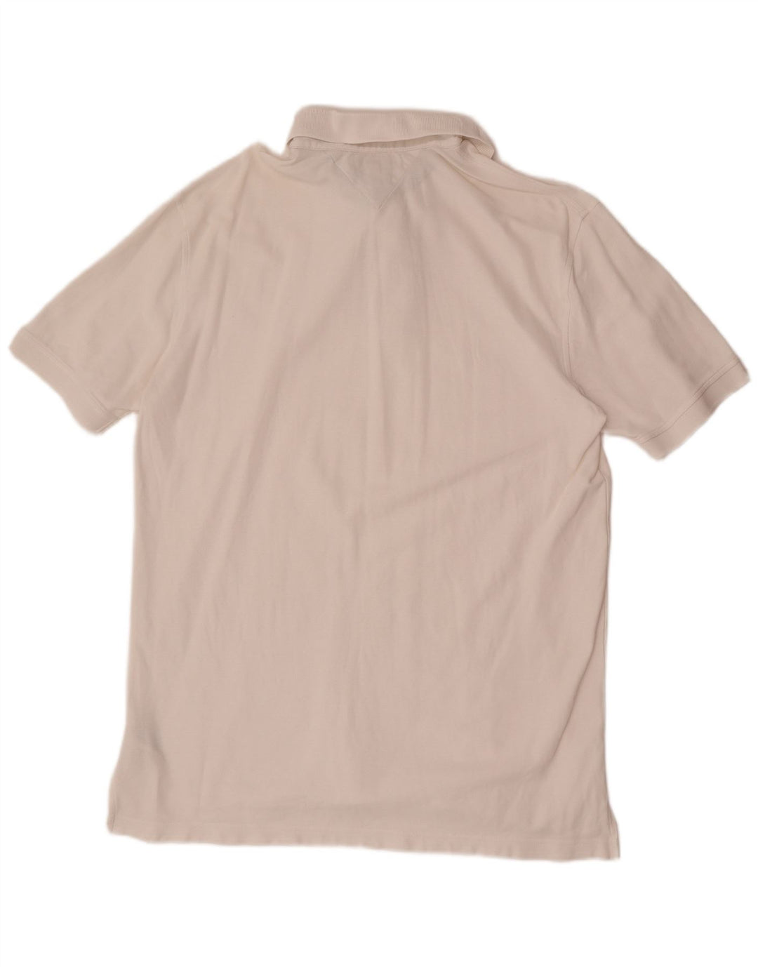 Tommy Hilfiger Herre Regular Fit Polo Shirt 2XL Hvid Bomuld
