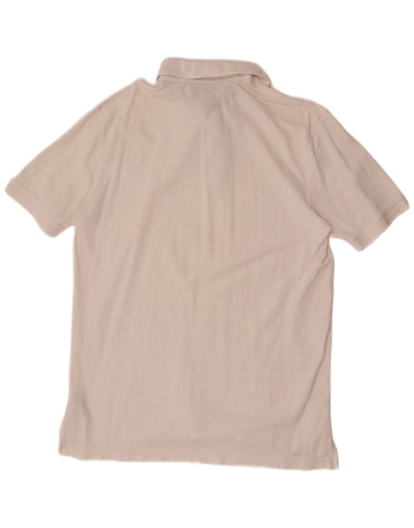 Tommy Hilfiger Herre Regular Fit Polo Shirt 2XL Hvid Bomuld
