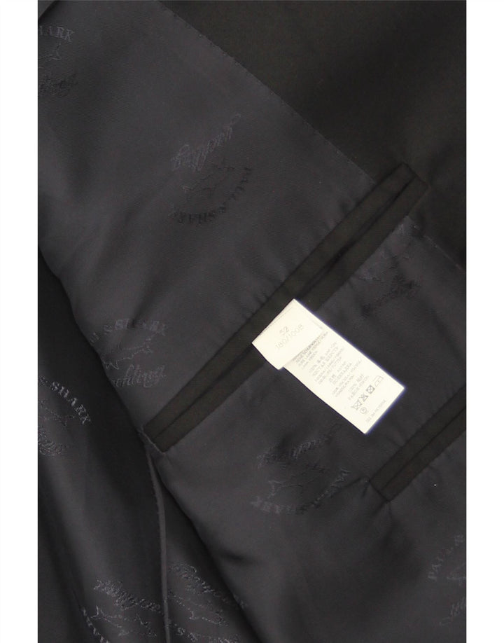 Paul & Shark Herre 2-knaps blazerjakke IT 52 XL Sort viskose