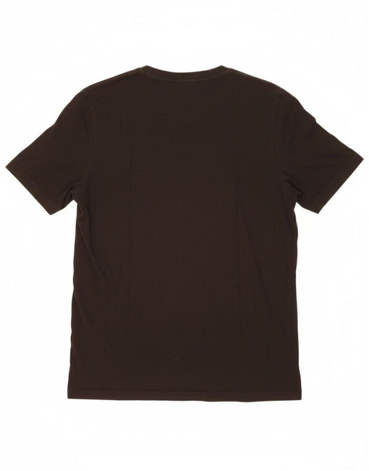 PUMA Mens Graphic T-Shirt Top Large Black Cotton