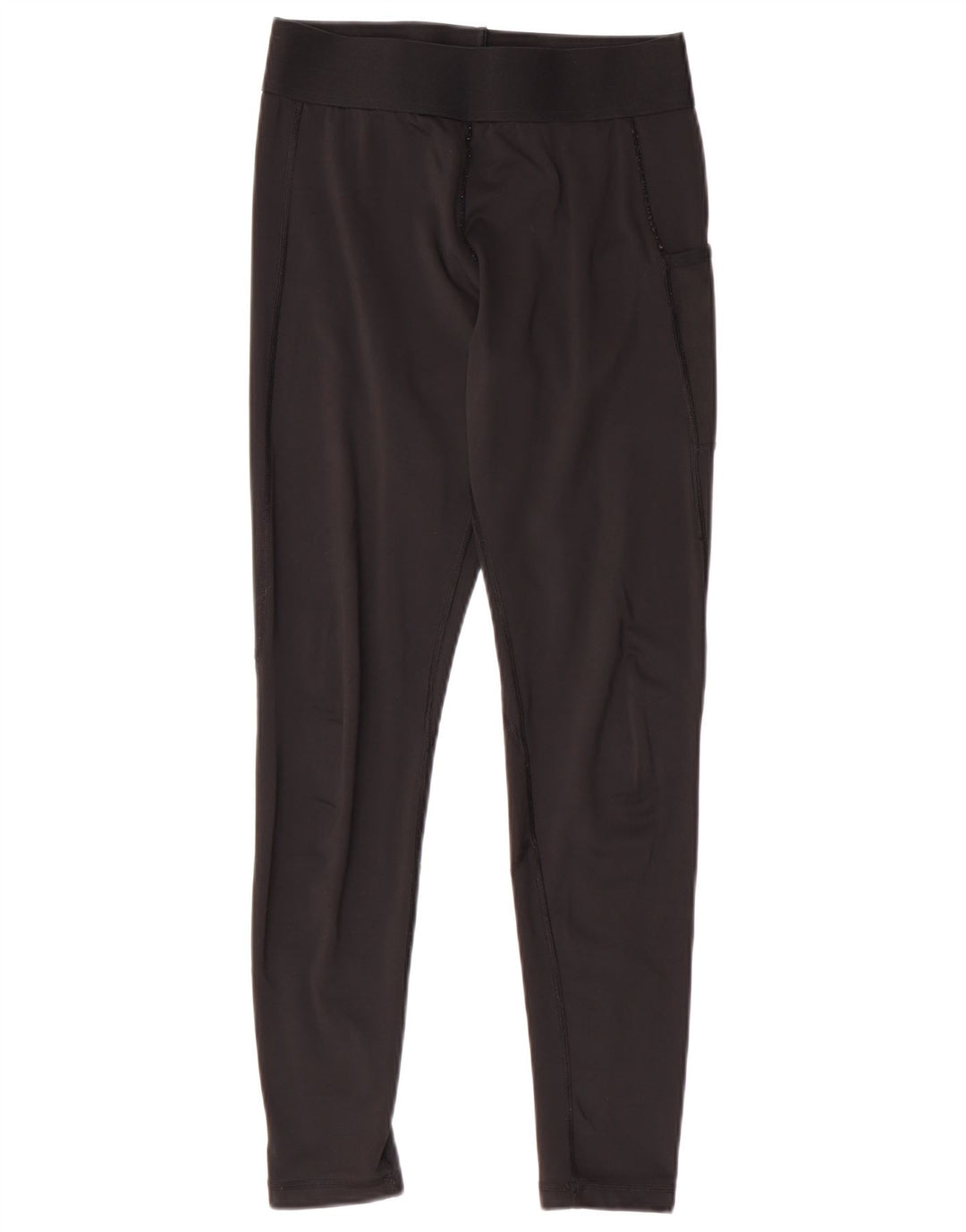 Adidas Dame Tech Fit Grafiske Leggings UK 12/14 Medium Sort