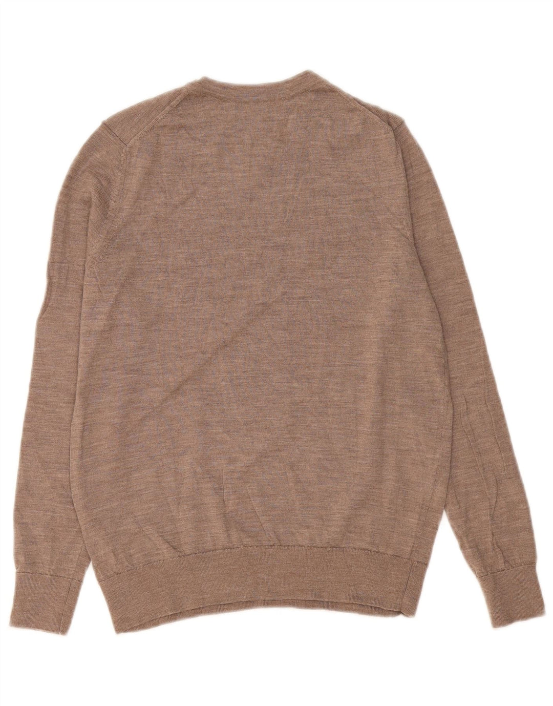 Marks & Spencer Dametrøjetrøje med rund hals DK 14 Medium Brun Flecked