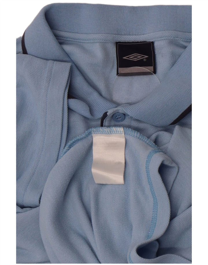 Umbro Herre Polo Shirt 2XL Blå Polyester