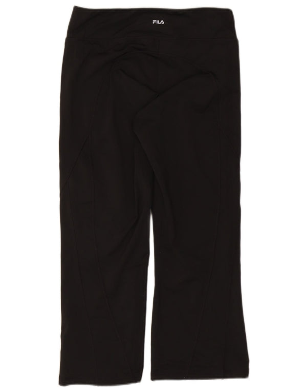 Fila Træningsdragtsbukser til kvinder UK 12 Medium Sort Polyester