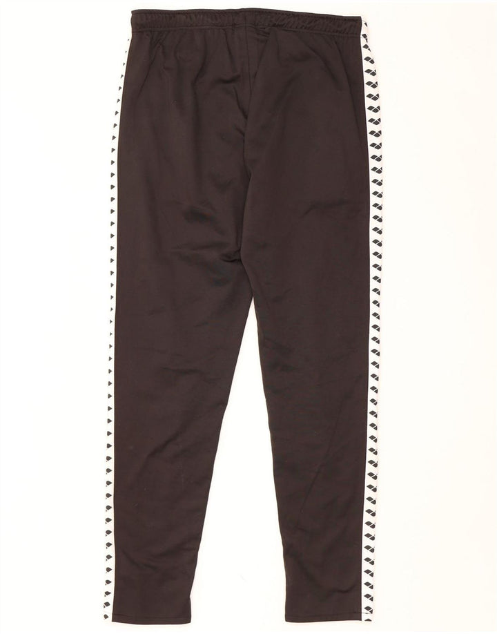 ARENA Herre grafisk træningsdragt Bukser Medium Sort Colourblock Polyester