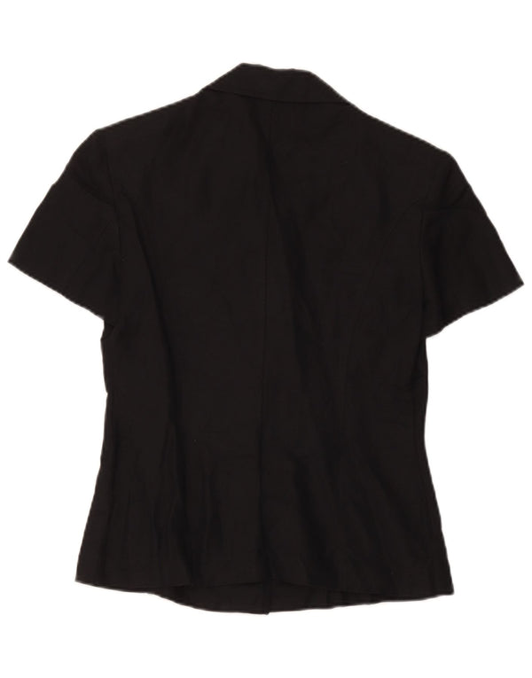 Max & Co. Dame 3-knaps kortærmet blazerjakke UK 10 Small Black