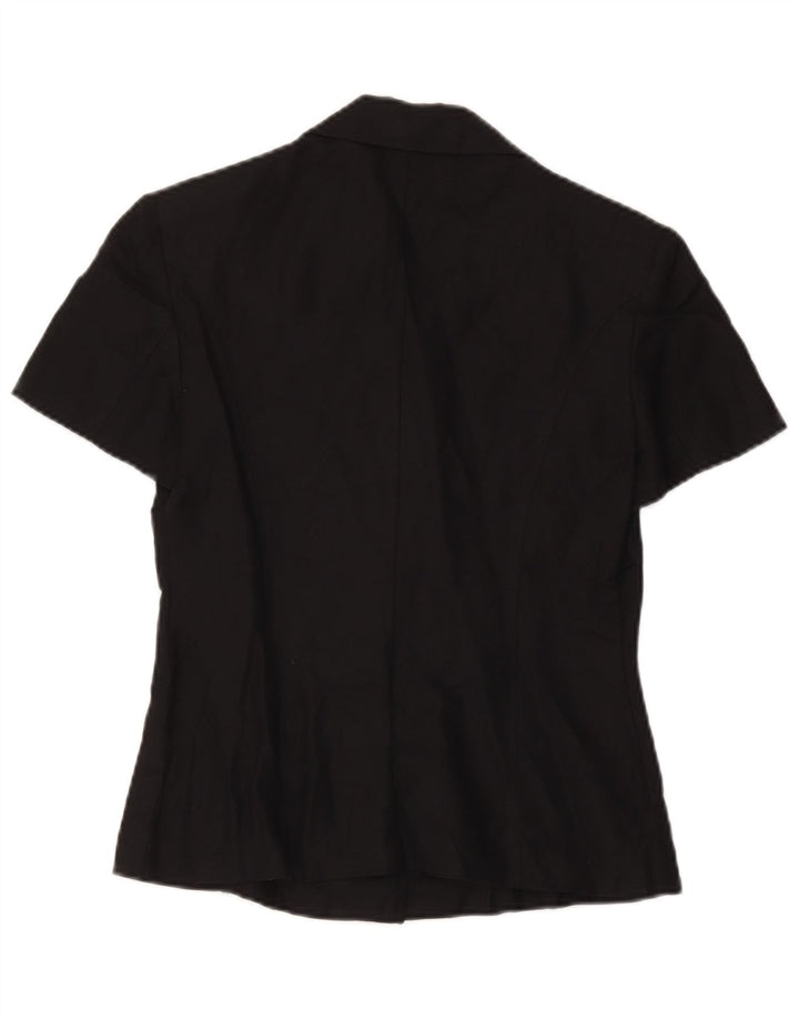 Max & Co. Dame 3-knaps kortærmet blazerjakke UK 10 Small Black