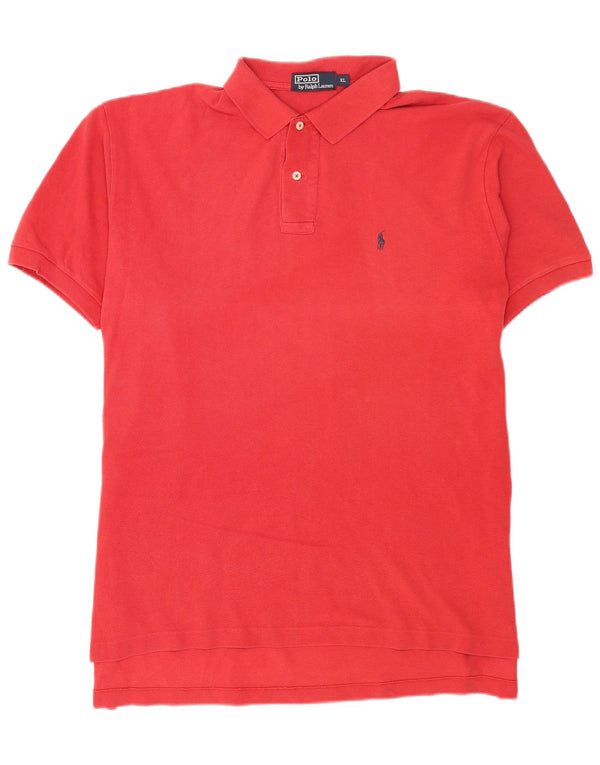Polo Ralph Lauren herreskjorte XL rød bomuld