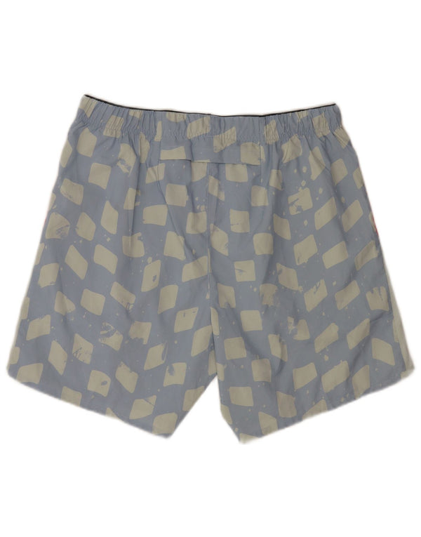 Nike Herre Graphic Regular Sports Shorts Store Blå Geometriske Sports