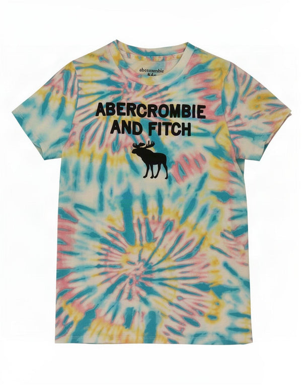 Abercrombie & Fitch piger grafisk t-shirt top 11-12 år flerfarvet