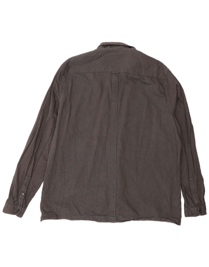 Fred Perry Herreskjorte 2XL Grå Bomuld