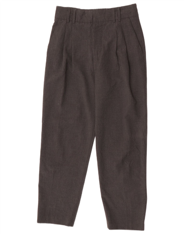 Zara Pegged Suit Bukser til kvinder EU 36 XS W26 L26 Grå Polyester