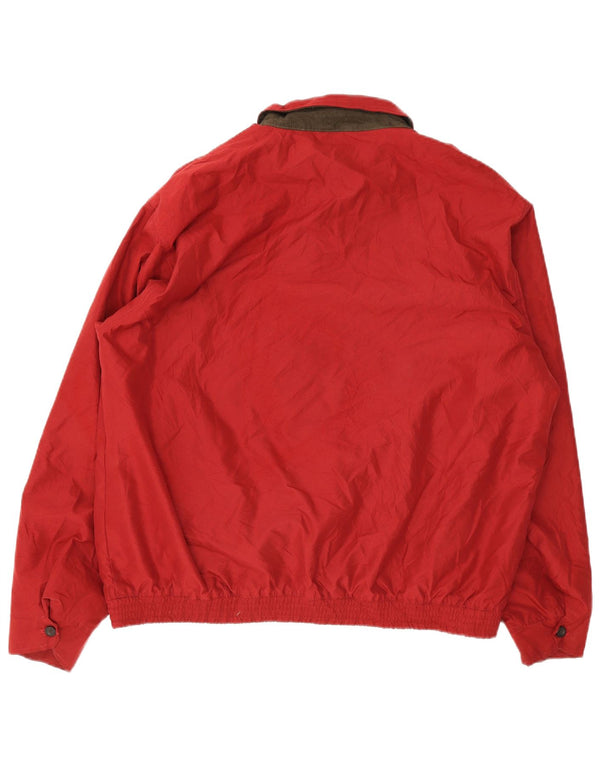 Chaps Herre Bomber Jacket UK 42 XL Rød Polyester