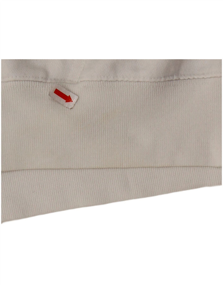 NIKE Hættetrøje til mænd UK 45/47 XL hvid bomuld