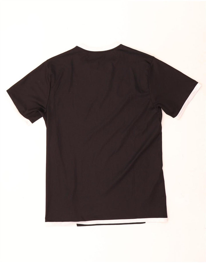 Puma Herre T-Shirt Top Medium Sort Colourblock