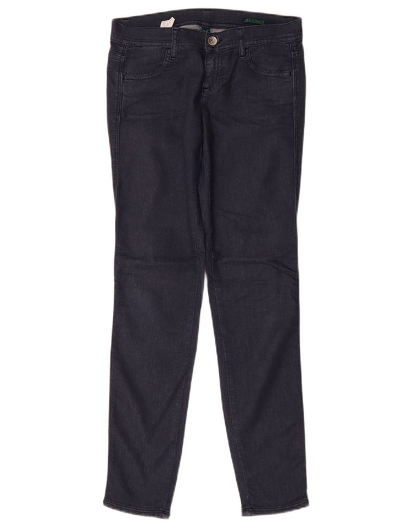 Benetton Piger Jegging Jeans 11-12 år W26 L28 Marineblå Bomuld