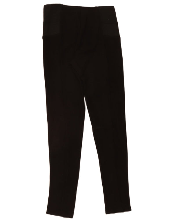 ZARA Dame Leggings UK 4 XS Sort