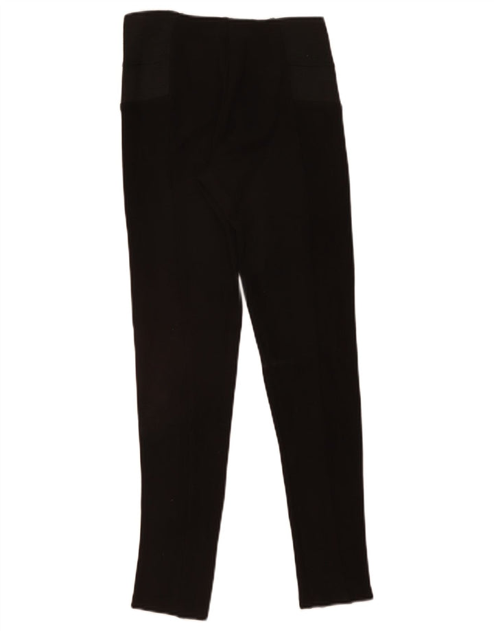 ZARA Dame Leggings UK 4 XS Sort