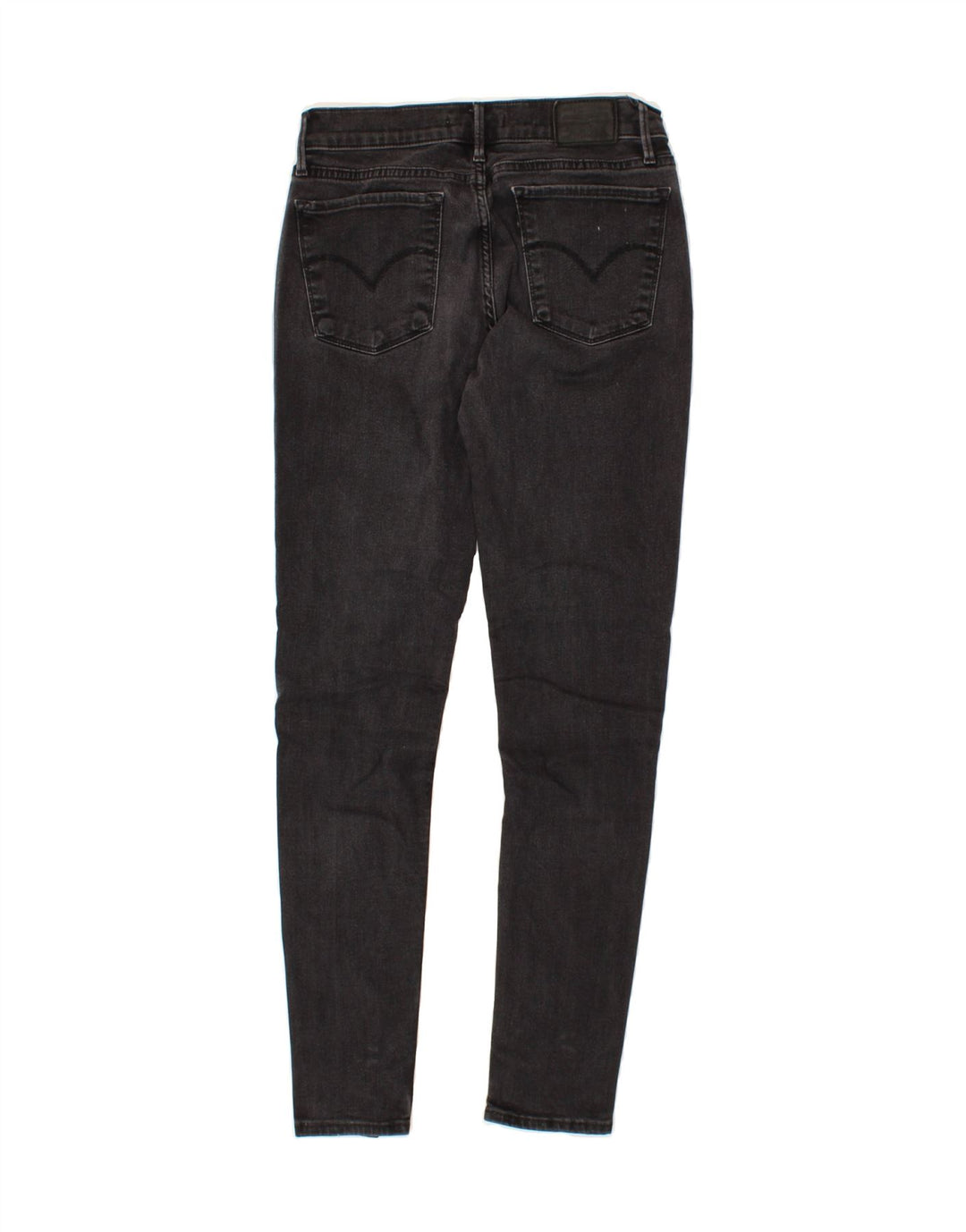LEVI'S Womens 710 Super Skinny Jeans W29 L28 Black Vintage Levi's and Second-Hand Levi's from Messina Hembry 
