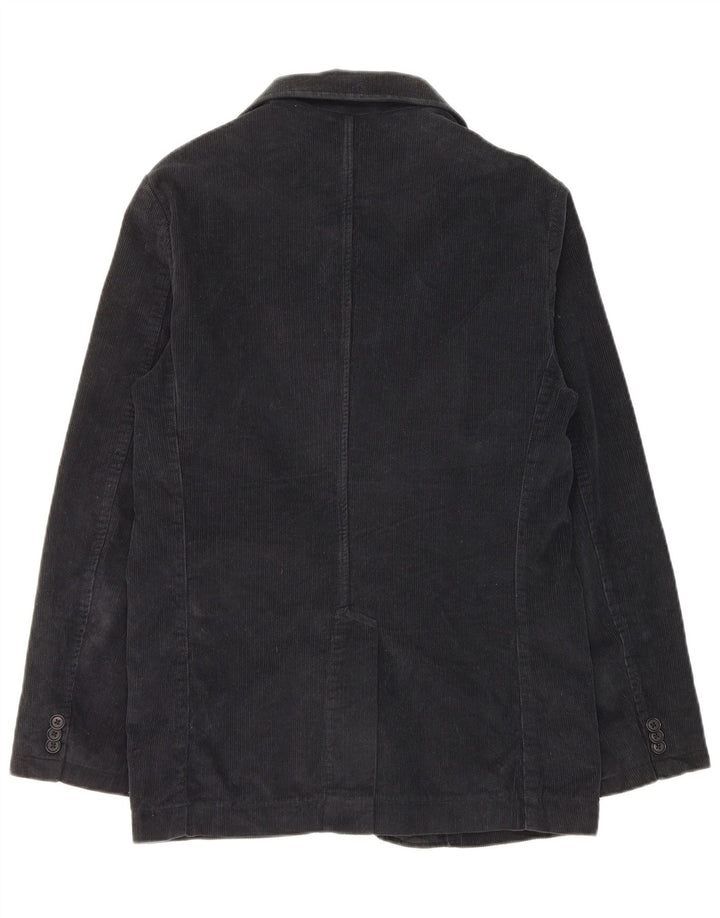 Woolrich Herre 3-knaps Corduroy Blazer Jacket UK 36 Small Navy Blue Cotton