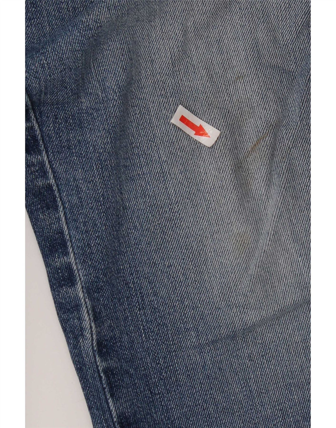 Wrangler Herre Alaska Straight Jeans W32 L28 Blå Bomuld
