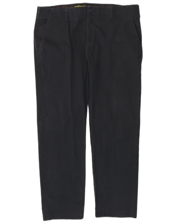 LEE Mens Extreme Motion Straight Chino Bukser W40 L32 Marineblå Bomuld