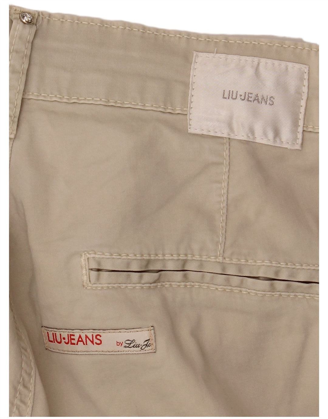 LIU JO Slim Chinobukser til kvinder W28 L34 Beige