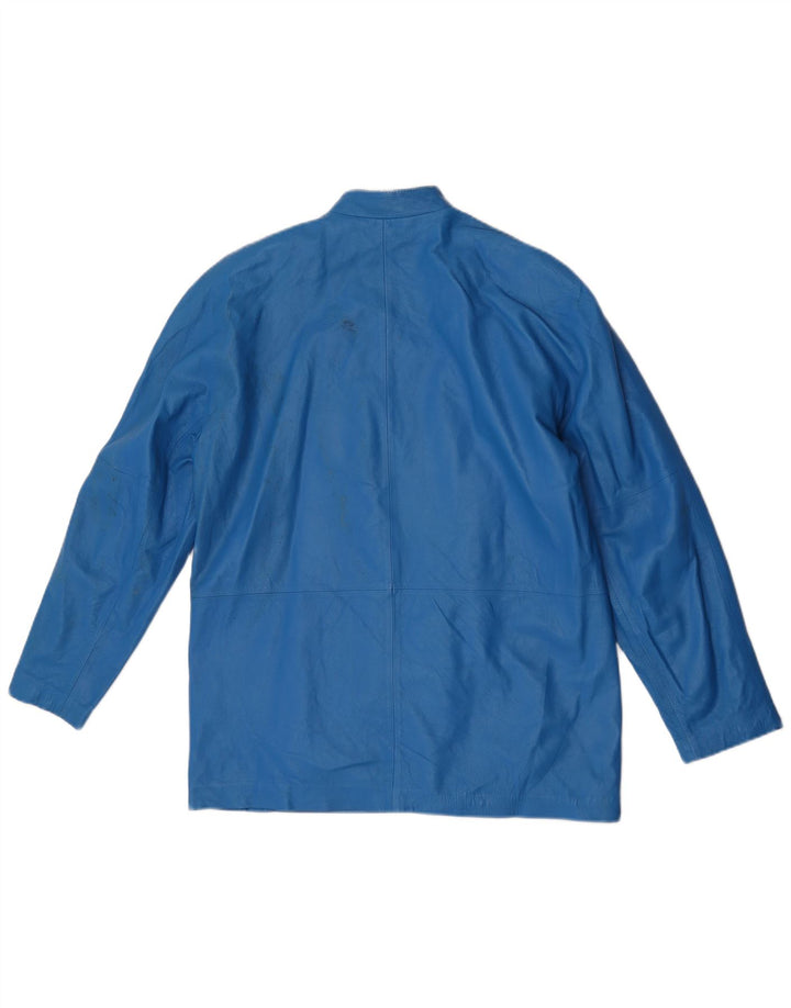 Vintage dame læderjakke IT 46 Large Blue