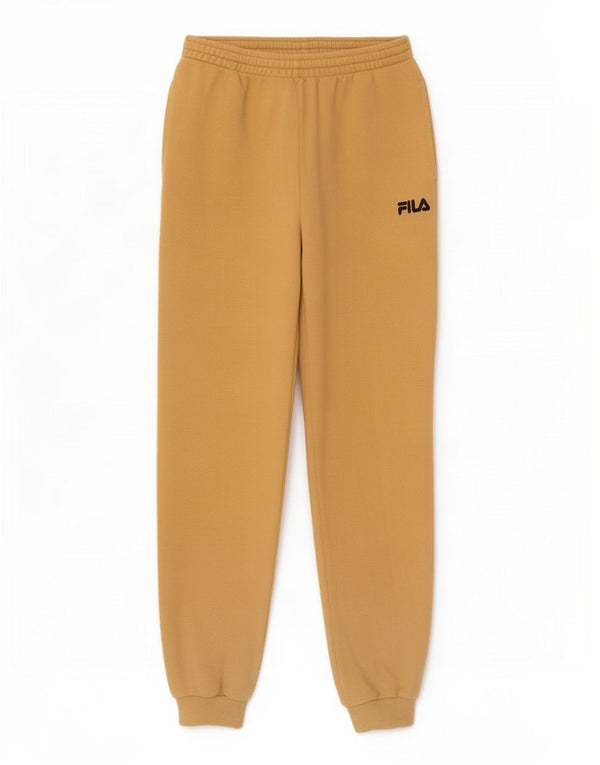 Fila Mens Tracksuit Trousers Joggers Small Beige Cotton