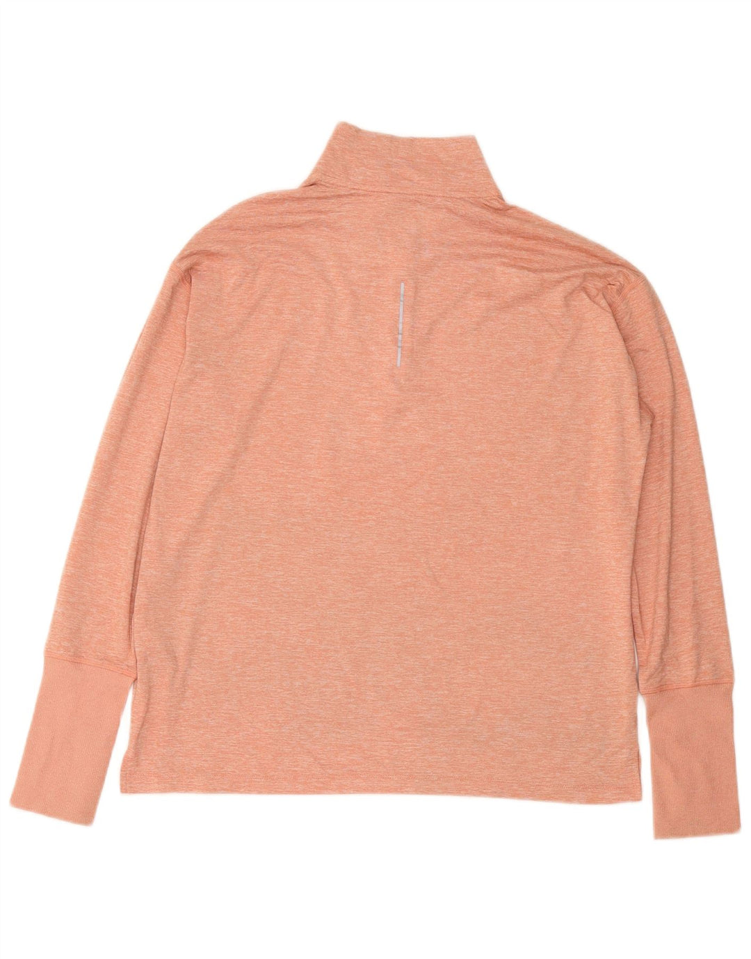 NIKE Dame Dri Fit Pullover Træningsdragt Top UK 16 Large Pink Flecked