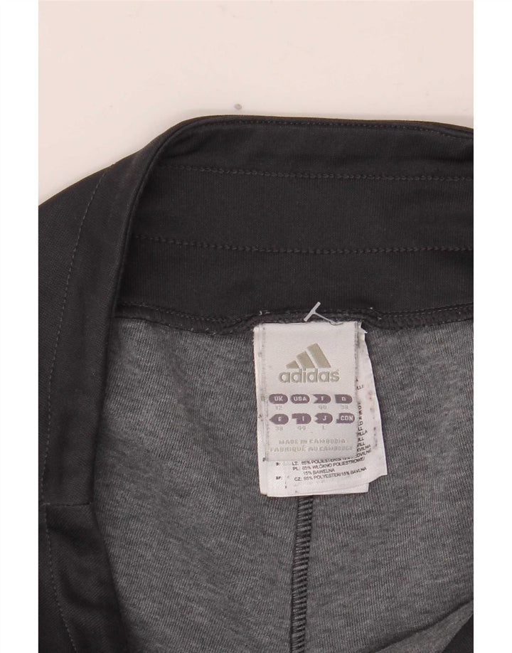Adidas Graphic Tracksuit Bukser til kvinder UK 12 Medium Black Polyester