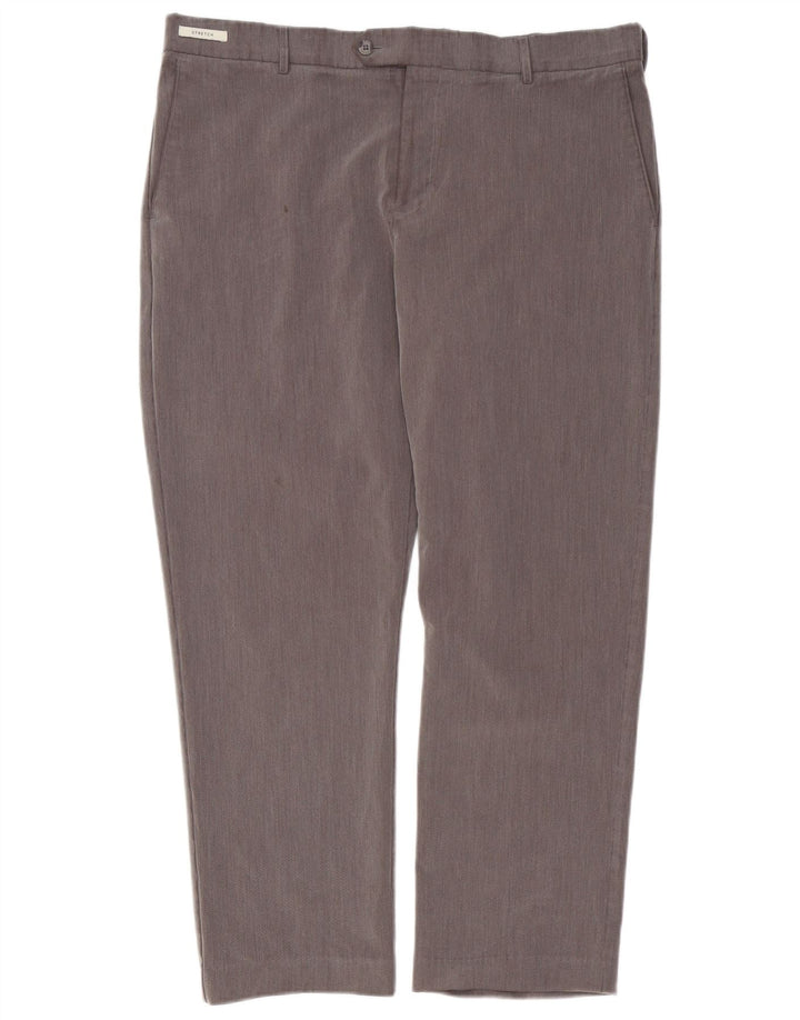 Farah Herre Classic Fit Suit Bukser W38 L29 Grå Polyester