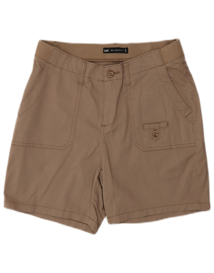 LEE Chino-shorts til kvinder med afslappet pasform US 6 Medium W30 Beige Bomuld