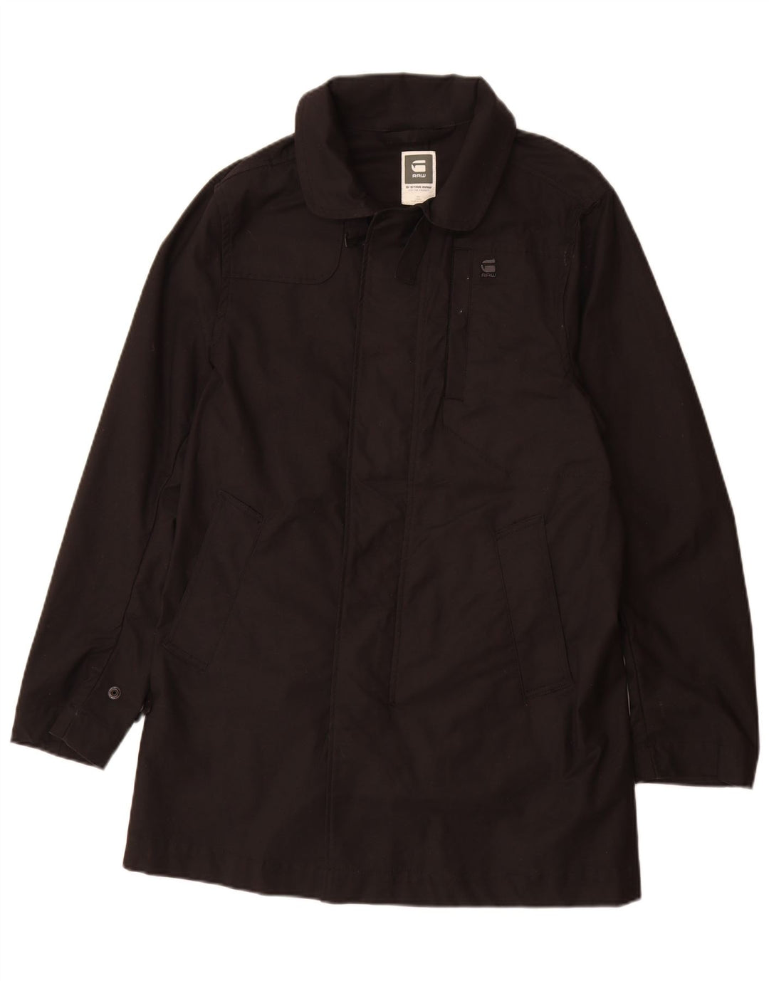 G-Star Herre Utility Jacket UK 40 Large Black Cotton
