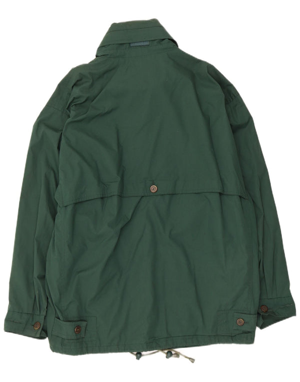 Slam Herre Hooded Utility Jacket UK 40 Large Green Polyester
