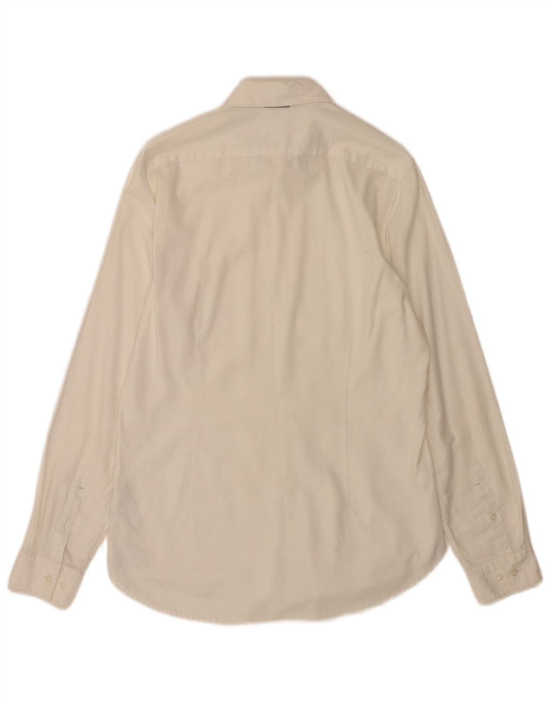 Michael Kors Herre Slim Fit Skjorte Størrelse 39 15 Medium Hvid Bomuld