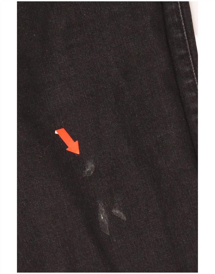Wrangler Herre Texas Straight Jeans W36 L32 Sort Bomuld