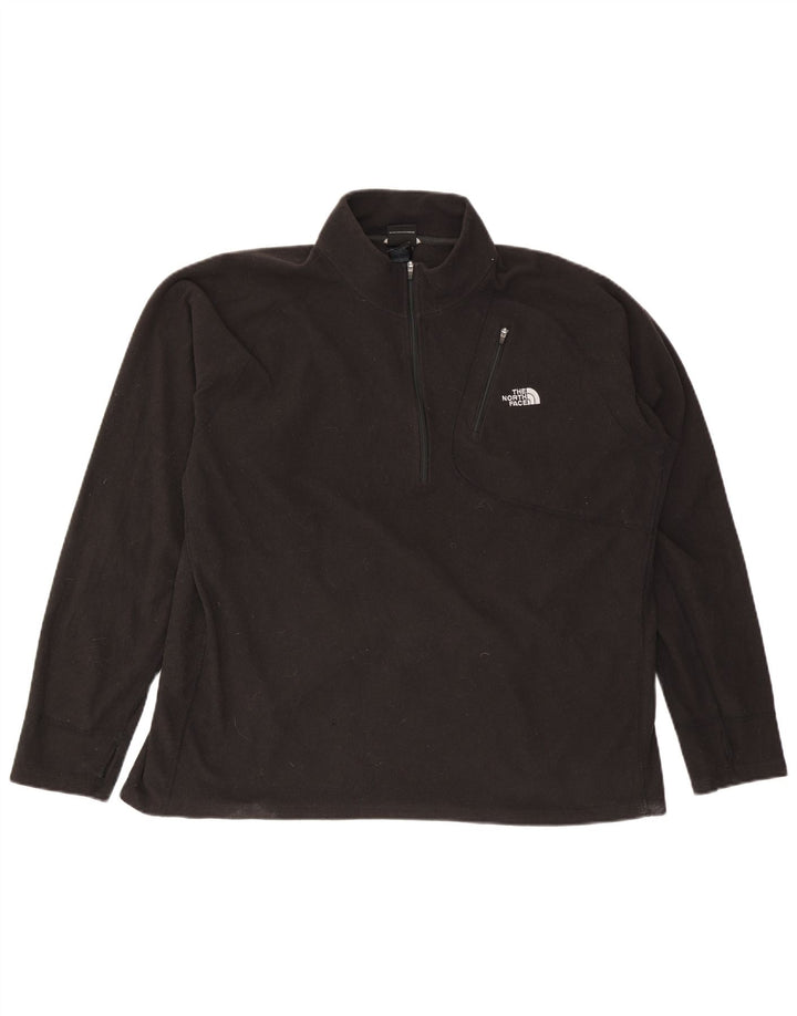The North Face Herre lynlåshals Fleece Jumper 2XL sort polyester