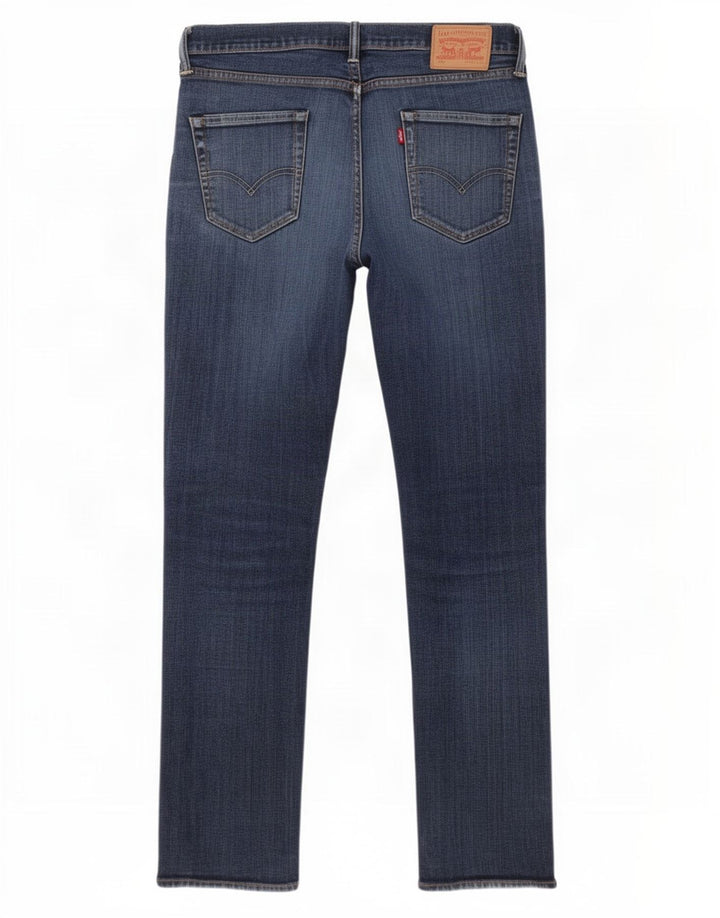 Levi's Herre 511 Slim Jeans W34 L32 Blå Bomuld