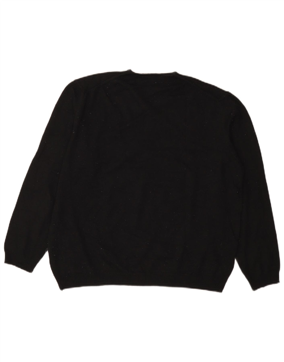 Zara Herre V-hals sweater Medium Sort Uld