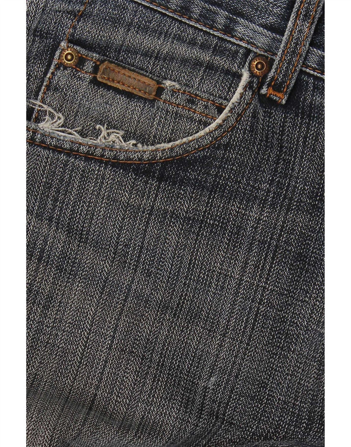 Wrangler Herre Regular Fit Straight Jeans W34 L32 Blå Bomuld