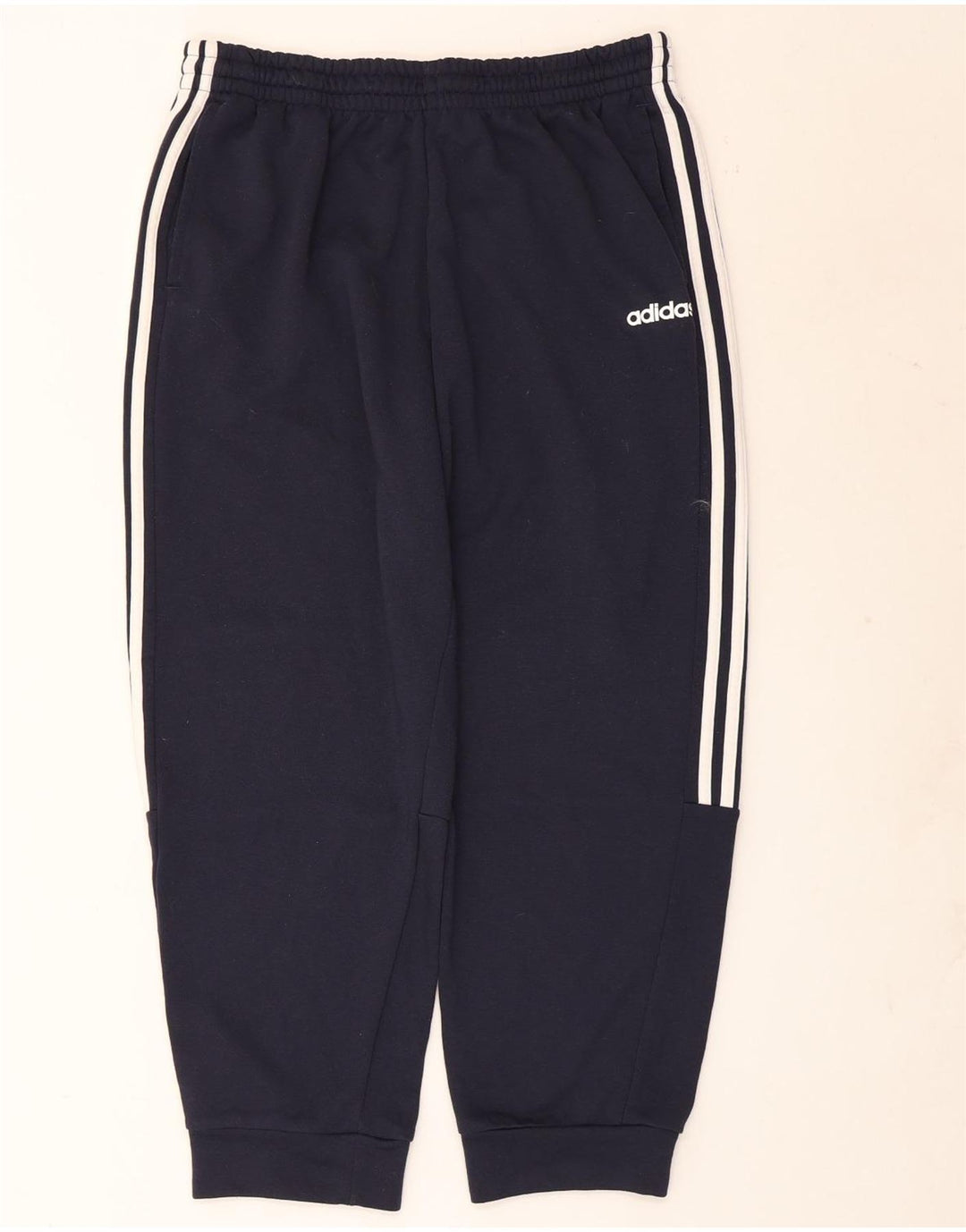 Adidas Herre Climalite træningsdragt Bukser Joggers XL Navy Blue Polyester